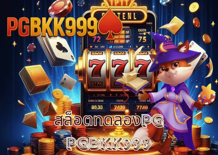 สล็อตทดลองpg เล่นฟรีทุกเกม ไม่ต้องสมัคร เว็บตรงจาก PGBKK999 อัปเดตล่าสุด 2025
